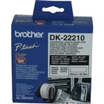 Brother DK22210 Label Rolls  29mm x3048m  White