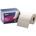 Avery Address Labels 102mm x 49mm  White Roll Box Of 500 Labels