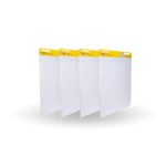 Post It Super Sticky Easel Wall Pad  635x775mm  White  Pack Of 4