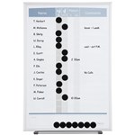 Quartet Matrix Planner Board InOut 15 Names 410 x 280mm
