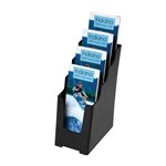 DEFLECTO BROCHURE HOLDER Sustainable Office 4 Tier  Dl 
