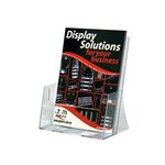 DEFLECTO BROCHURE HOLDER DL Extra Capacity Free Standing 