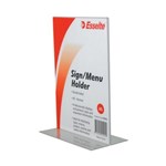 Esselte Menu Sign Holder A5 Double Sided Portrait