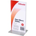 Esselte Menu Sign Holder Double Sided DL
