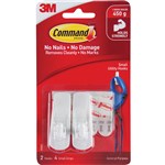 COMMAND 17002 SMALL HOOKS With Adhesive Pack of 2 