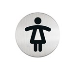 DURABLE PICTOGRAM SIGN WC Women 83mm 