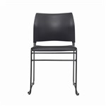 Buro Maxim Visitor Chair Sled Base  Black 