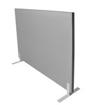 IOS FREE STANDING SCREEN H1500xW1500xD50mm Grey 