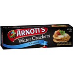 Arnotts Water Cracker Biscuits 125gm 
