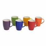 Connoisseur Assorted Mug Set Of 6  370ml