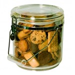 CONNOISSEUR CANISTERS ACRYLIC Round 45Litres 