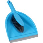 Cleanlink Dustpan  Brush Set Blue 