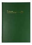2526 Collins Financial Year Diary A5 Week to View Green