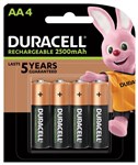 Duracell Rechargable Battery AA  Pk4