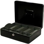 Esselte Classic Cash Box No12 300x230x90mm Black 