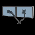 FELLOWES Dual Monitor Arm Platinum Series 