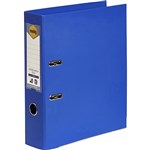 Marbig PE Linen Lever Arch A4 Royal Blue