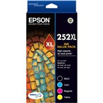 Epson Ink Cartridge 252xl 4 Colours Value Colour Pack C13T253692