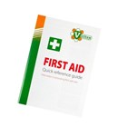 First Aid Quick Reference Guidline Book A6