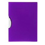 Marbig Swing Clip File A4 Purple Each