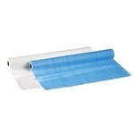 BEDSHEET ROLL Blue perforated 72cm80m Absorbent top  impervious backing