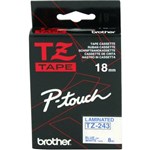 Brother Ptouch Tape BlueWhite 18mm