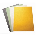 Quill Metallique Board A4 285gsm Peridot Pk25