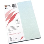 Quill Parchment Paper A4 89gsm Blue Pk100