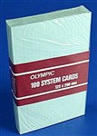Olympic System Card 125x200mm Green Ruled Pk100