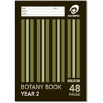 Olympic Striped Botany Book A4 48 Page Yr2 Qld Ruling Each