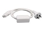 CMS 3 Pin Plug Starter Lead 1500mm  White